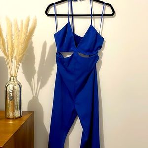 Blue romper